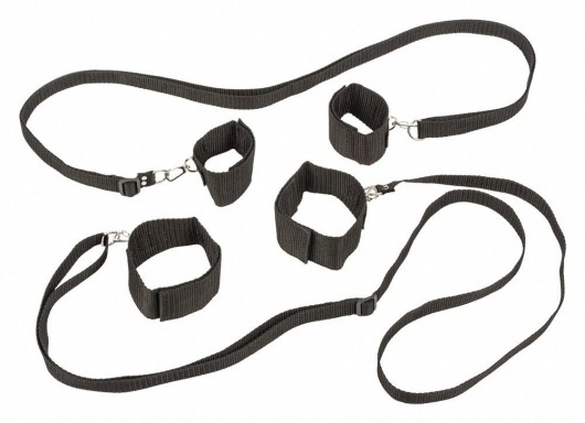 Набор фиксации на кровати Bondage Collection Bed Restraint System One Size - Lola Games - купить с доставкой в Москве