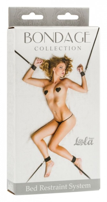 Набор фиксации на кровати Bondage Collection Bed Restraint System One Size - Lola Games - купить с доставкой в Москве