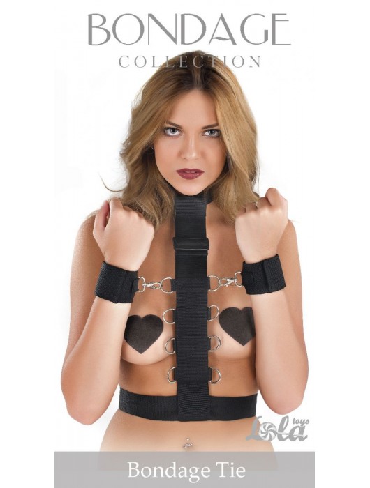 Фиксатор рук к груди Bondage Collection Bondage Tie One Size - Lola Games - купить с доставкой в Москве