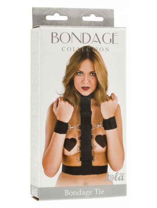 Фиксатор рук к груди Bondage Collection Bondage Tie One Size - Lola Games - купить с доставкой в Москве