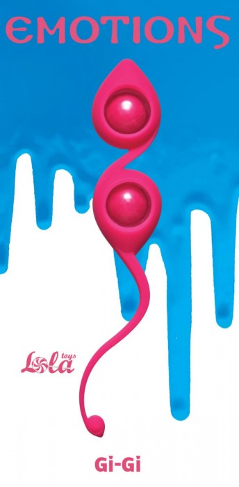Розовые вагинальные шарики Emotions Gi-Gi - Lola Games