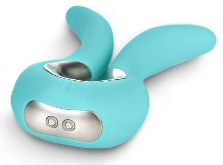 Вибромассажёр с ушками Gvibe Mini цвета мяты - Fun Toys
