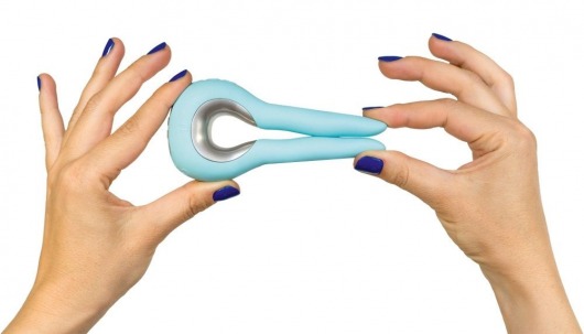 Вибромассажёр с ушками Gvibe Mini цвета мяты - Fun Toys