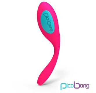 Розовый вибростимулятор DIVER EGG VIBE с управлением при помощи смартфона - PicoBong