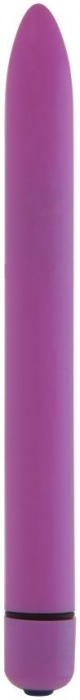 Фиолетовый тонкий вибратор GC Slim Vibe - 16,5 см. - Shots Media BV