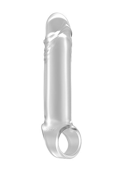 Прозрачная удлиняющая насадка Stretchy Penis Extension No.31 - Shots Media BV - в Москве купить с доставкой