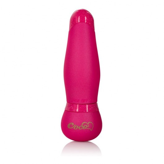 Розовый мини-вибромассажер Coco Licious Hide   Play Pocket Massagers - 9 см. - California Exotic Novelties