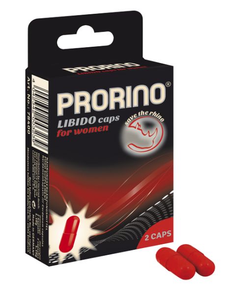 БАД для женщин ero black line PRORINO Libido Caps - 2 капсулы - Ero - купить с доставкой в Москве