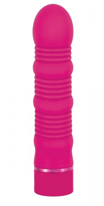 Ярко-розовый водонепроницаемый вибромассажер PowerPlay Maxx Power Vibe - 19 см. - NS Novelties