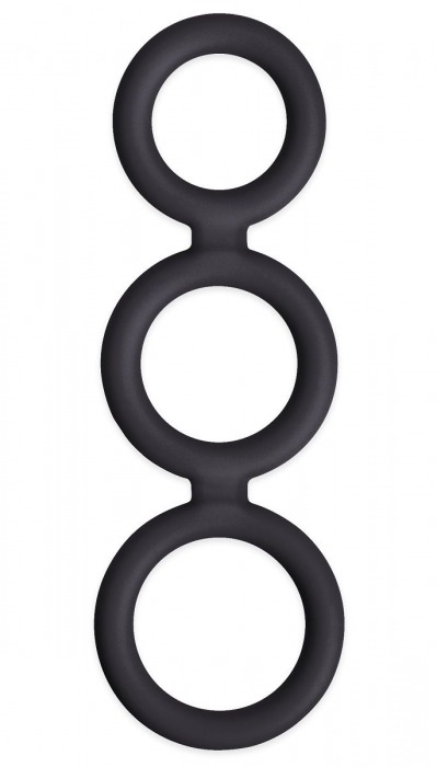 Тройное эрекционное кольцо Renegade Triad Cock Ring - NS Novelties - в Москве купить с доставкой
