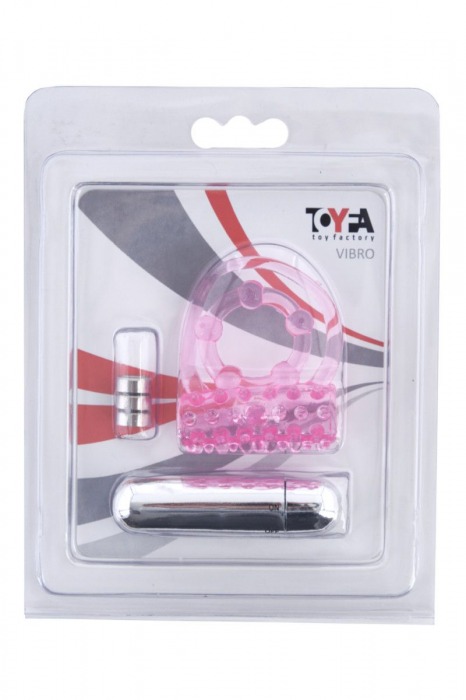 Эрекционное кольцо с вибрацией ToyFa - ToyFa - в Москве купить с доставкой