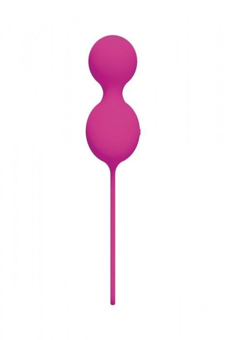 Ярко-розовые вагинальные шарики L3 - OVO