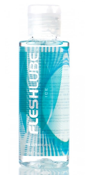 Лубрикант с охлаждающим эффектом Fleshlube Ice - 100 мл. - Fleshlight - купить с доставкой в Москве