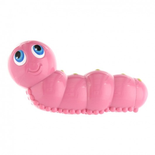 Вибратор-гусеница I Rub My Wormie Pink - Big Teaze Toys