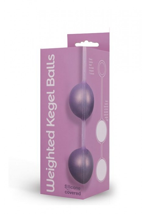 Вагинальные шарики в силиконовой оболочке Weighted Kegel Balls - Seven Creations