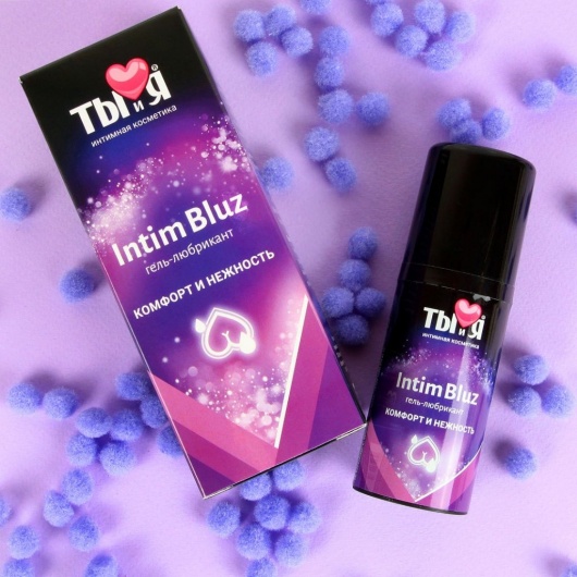 Анальный гель-лубрикант Intim Bluz - 20 гр. - Биоритм - купить с доставкой в Москве