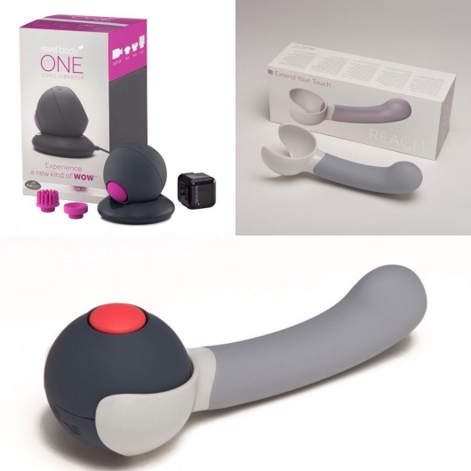 Smart Set №13: пульсатор Revel Body One и серая насадка Reach - Revel Body