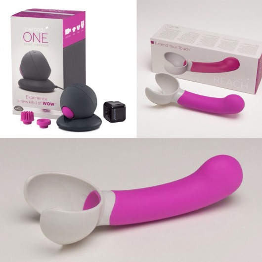 Smart Set №12: пульсатор Revel Body One и розовая насадка Reach - Revel Body
