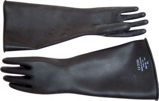 Резиновые перчатки Thick Industrial Rubber Gloves 8 - Mister B - купить с доставкой в Москве