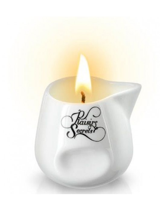 Массажная свеча с ароматом коктейля Космополитан Bougie de Massage Cosmopolitan - 80 мл. - Plaisir Secret - купить с доставкой в Москве