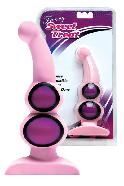 Розовый стимулятор G-точки с головкой-шариком - 15,3 см. - Dream Toys