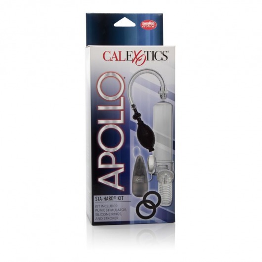 Набор для мужчин Apollo Sta-Hard Kit - California Exotic Novelties - в Москве купить с доставкой
