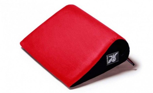 Красная малая замшевая подушка для любви Liberator Retail Jaz - Liberator - купить с доставкой в Москве