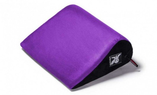 Фиолетовая малая замшевая подушка для любви Liberator Retail Jaz - Liberator - купить с доставкой в Москве