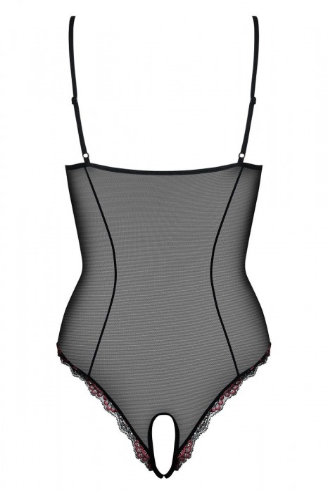 Сетчатое боди Musca с кружевными вставками и доступом - Obsessive купить с доставкой