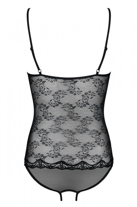 Боди Charms из цветочного кружева с интимным доступом - Obsessive купить с доставкой