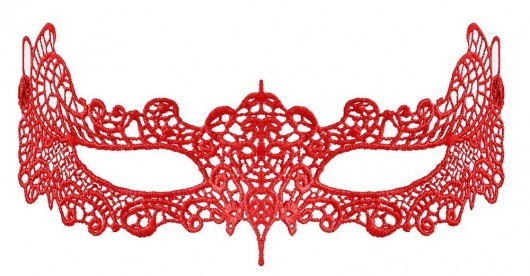 Чёрная ажурная маска на глаза - Obsessive купить с доставкой