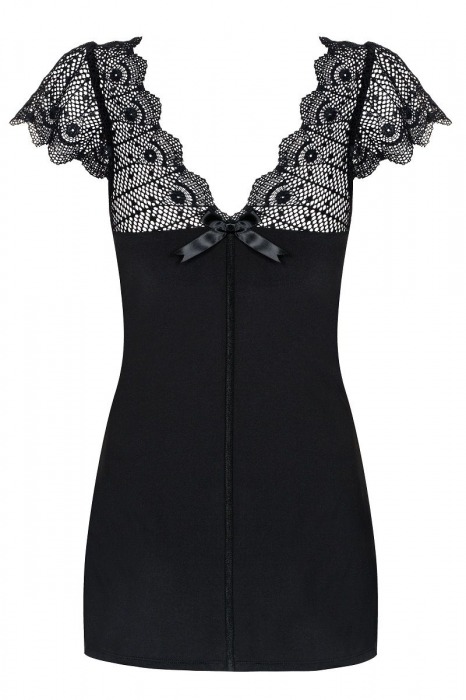 Сорочка Moketta с ажурными рукавами - Obsessive купить с доставкой