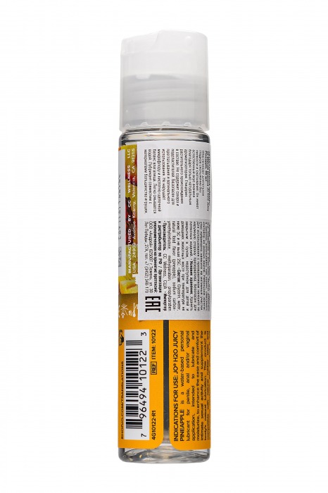 Смазка с ароматом ананаса JO Flavored Juicy Pineapple - 30 мл. - System JO - купить с доставкой в Москве