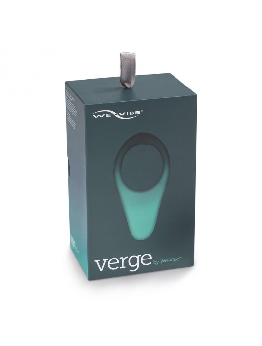 Чёрное эрекционное виброкольцо We-vibe Verge - We-vibe - в Москве купить с доставкой