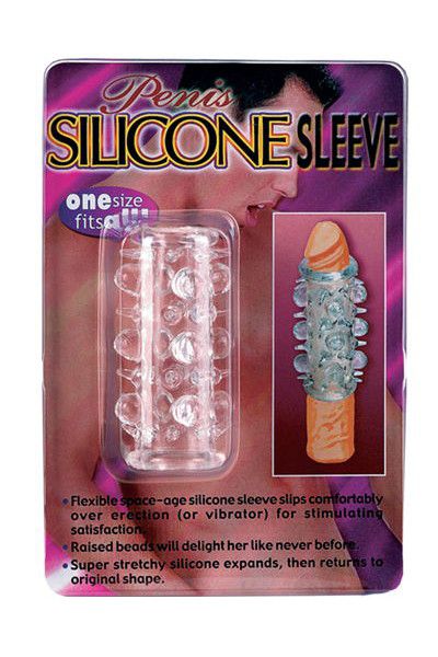 Насадка силиконовая с пупырышками и открытой головкой - Seven Creations - в Москве купить с доставкой