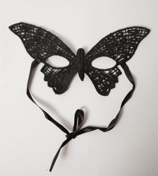 Кружевная маска  Бабочка - White Label купить с доставкой