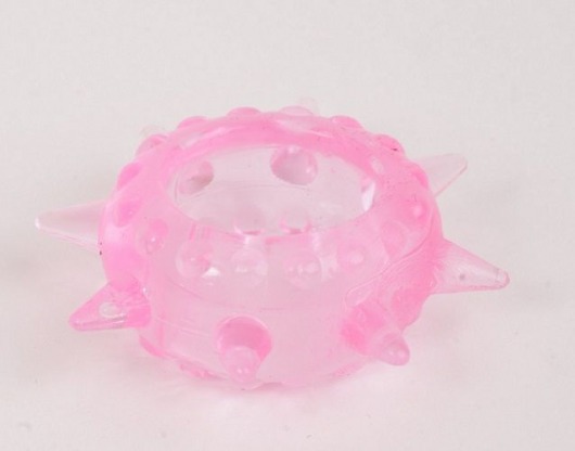 Розовое эрекционное кольцо  Сила солнца - White Label - в Москве купить с доставкой