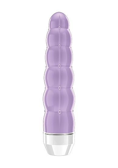 Фиолетовый фигурный вибратор Lauryn - 15 см. - Shots Media BV