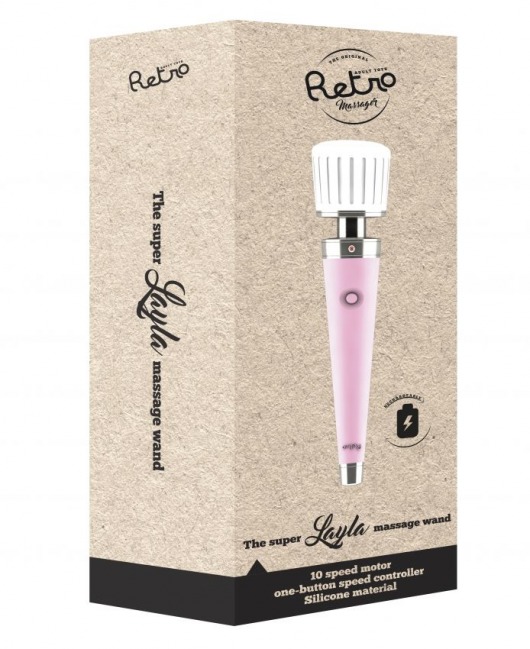 Розовый вибратор-жезл Layla - Shots Media BV