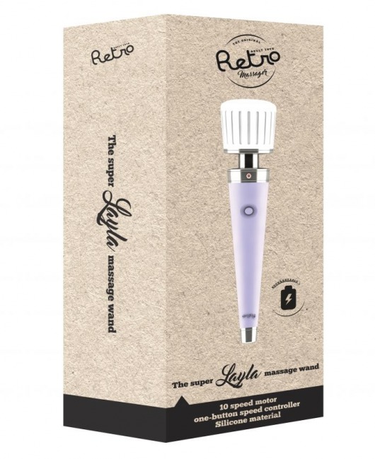 Фиолетовый вибратор-жезл Layla - Shots Media BV