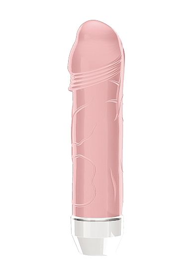 Розовый фаллический вибратор Lisa - 14,7 см. - Shots Media BV