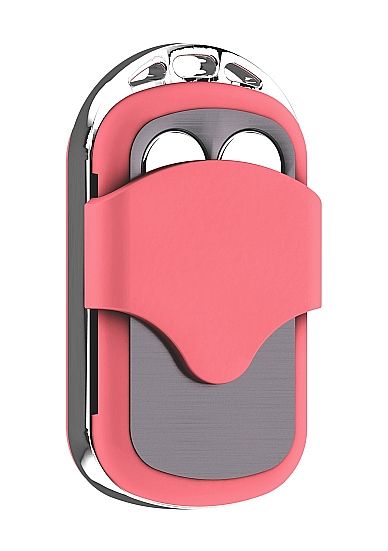 Розовое виброяйцо Angel Egg с пультом ДУ - Shots Media BV