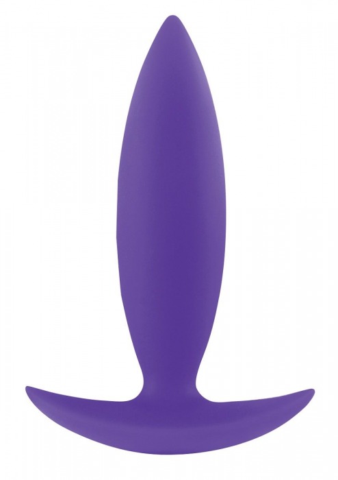 Фиолетовая анальная пробка для ношения INYA Spades Small - 10,2 см. - NS Novelties