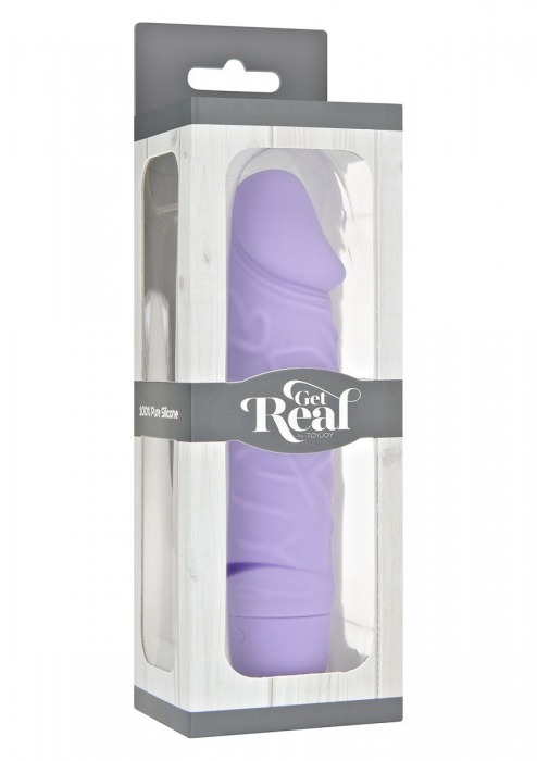 Сиреневый мини-вибратор Mini Classic Original Vibe - 15,5 см. - Toy Joy