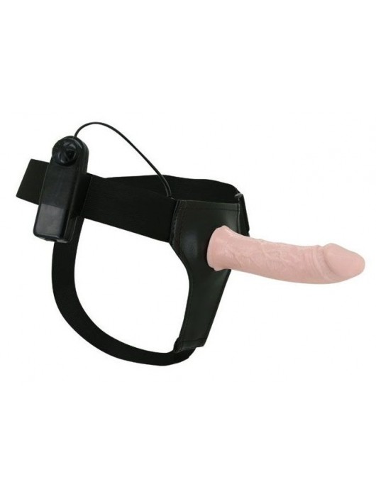 Женский страпон с вибрацией Ultra - 15,5 см. - Baile - купить с доставкой в Москве