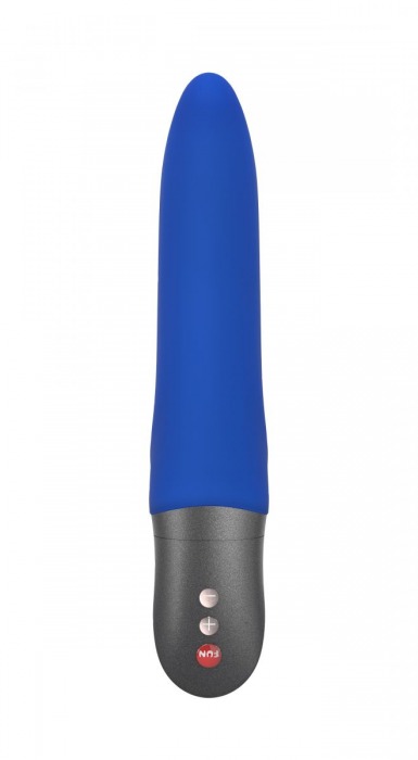 Синий вибратор с тонким кончиком Diva Dolphin - 19,4 см. - Fun Factory