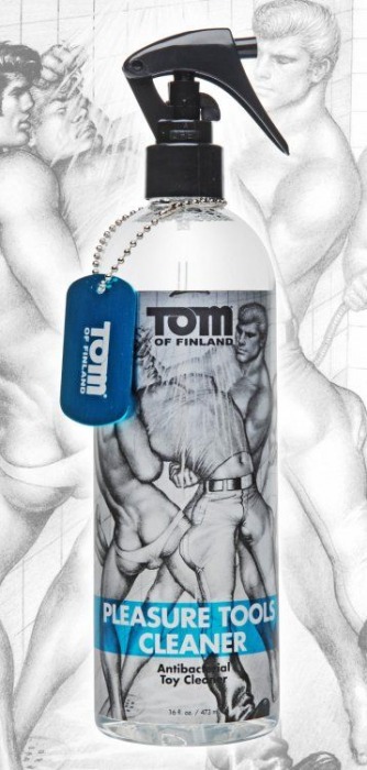 Антибактериальный спрей Tom of Finland Pleasure Tools Cleaner - 473 мл. - XR Brands - купить с доставкой в Москве