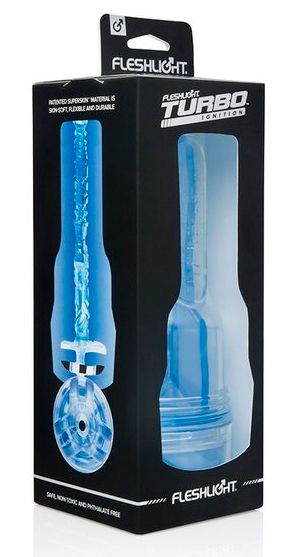 Мастурбатор Fleshlight Turbo - Ignition Blue Ice - Fleshlight - в Москве купить с доставкой