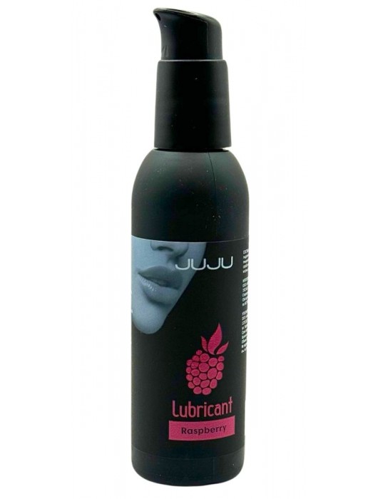 Съедобный лубрикант JUJU с ароматом малины - 150 мл. - JuJu - купить с доставкой в Москве