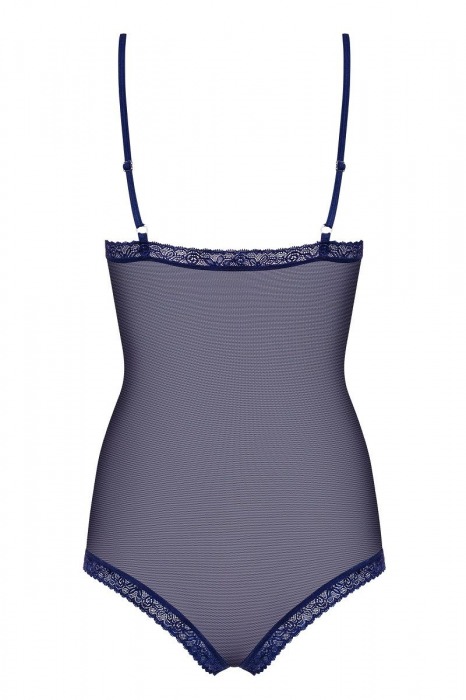 Эффектное боди Suella с украшением на лифе - Obsessive купить с доставкой